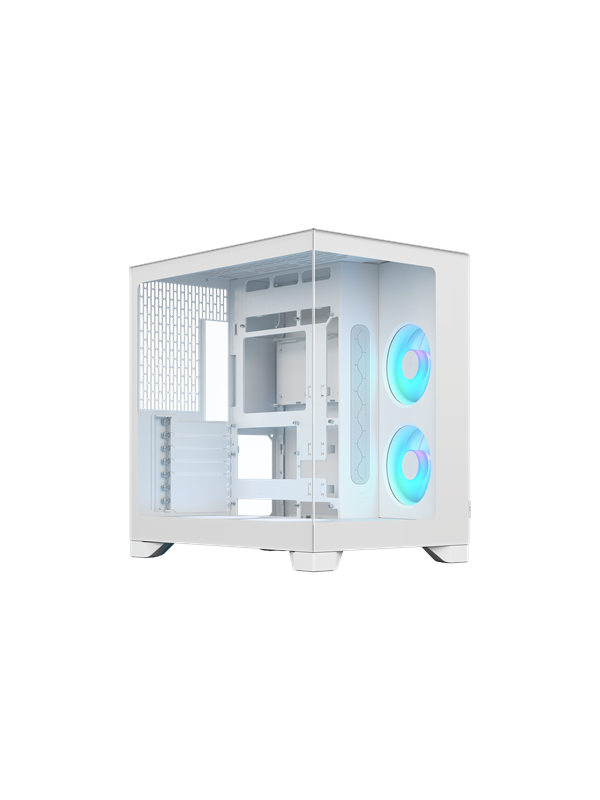 Fractal Design Pop 2 Vision White RGB - Kabinett - Miditower - Hvit