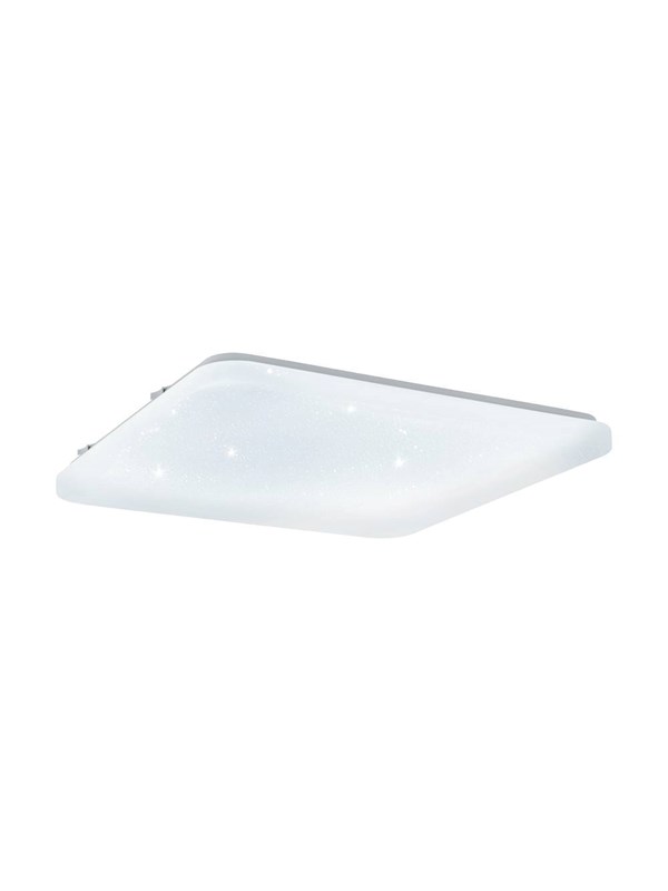 EGLO FRANIA-S PLAFOND 530X530 50W 5900LM HVIT/KRYSTALL EFFEKT
