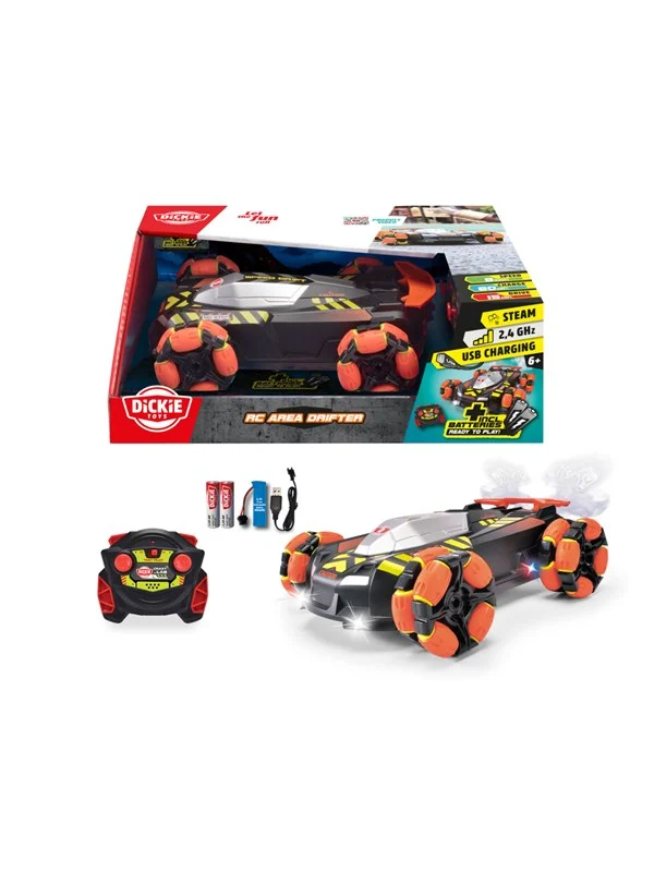 Dickie Area Drifter Radiostyrt Bil, 25 cm