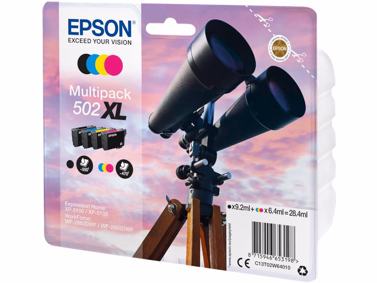 Epson Blekk 502XL Multipack