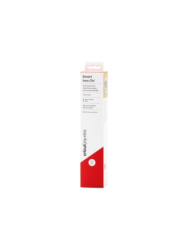 Cricut Joy Xtra Smart Iron-On - craft material - 24.1 x 61 cm - red