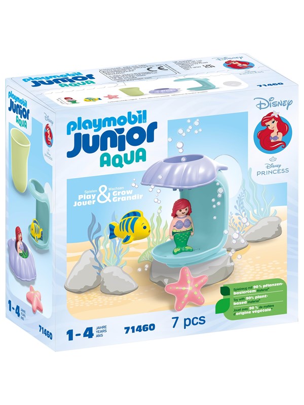 Playmobil Aqua - Junior &amp; Disney: Ariel's Shell Shower