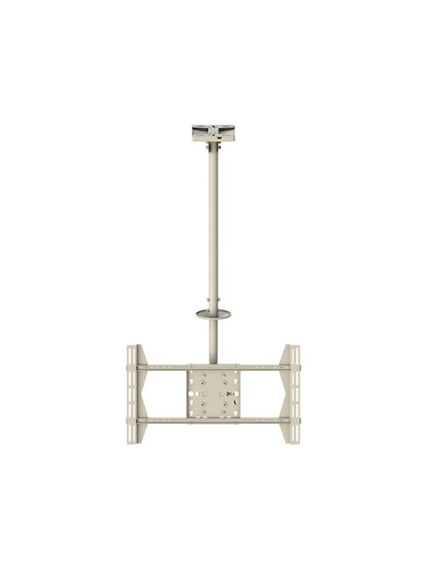 Multibrackets flatskjerm takfeste Large Hvit max 80 Kg lengde 86-313 cm