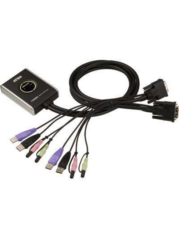 ATEN CS682 - KVM-audio-USB switch