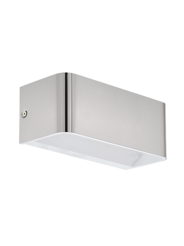 EGLO SANIA 5 wall lamp 200 mm 3000K brushed steel