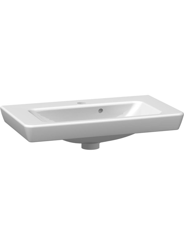 Dansani vask Lotto 65 x 38 cm porcelæn hvid
