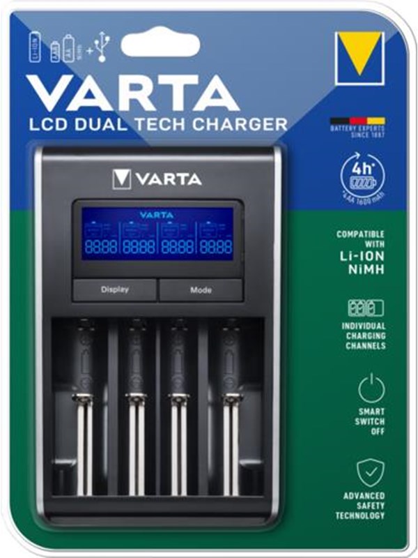 VARTA LCD Dual Tech Charger battery charger