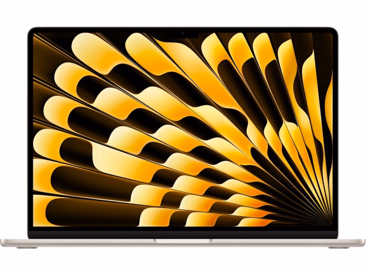MacBook Air 15" M4 (2025) 256GB (stjerneskinn)