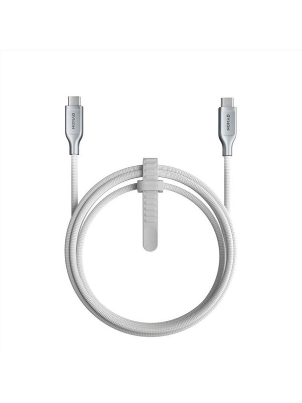 Nomad Kevlar Cable USB-C to USB-C 1.5m white