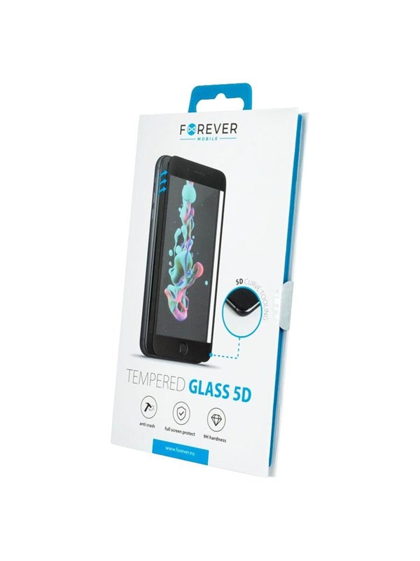 Forever 5D iPhone 12/12 Pro Screen Protector Black Edge