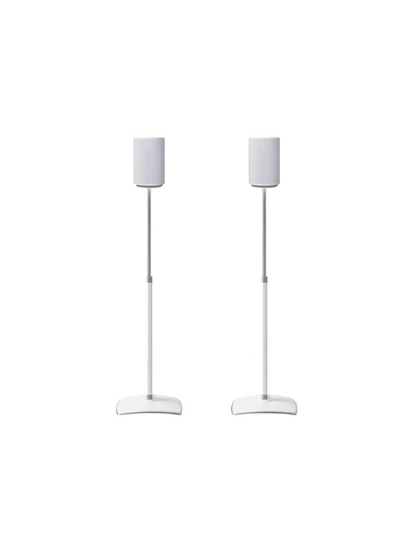 Sanus WSSE1A2 stand - for speakers - height-adjustable - white - Max 2.2 kg - recommended for