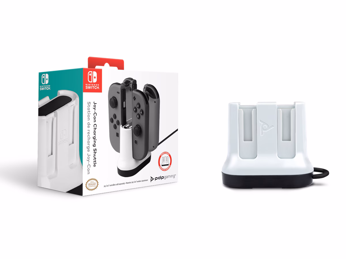 PDP Joy Con Charging Shuttle - Miscellaneous Tilbehør til spillkonsoll - Nintendo Switch