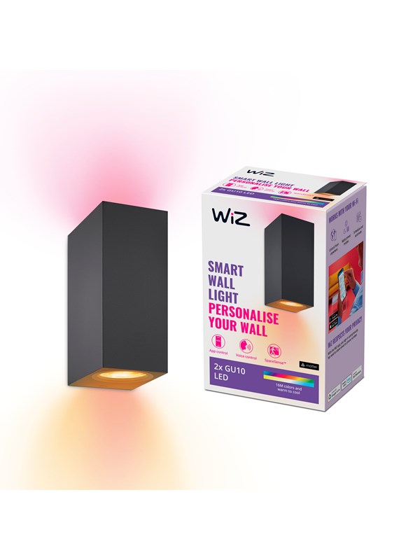 WiZ Opp og ned Smart Wall Spot, justerbar hvit og farge
