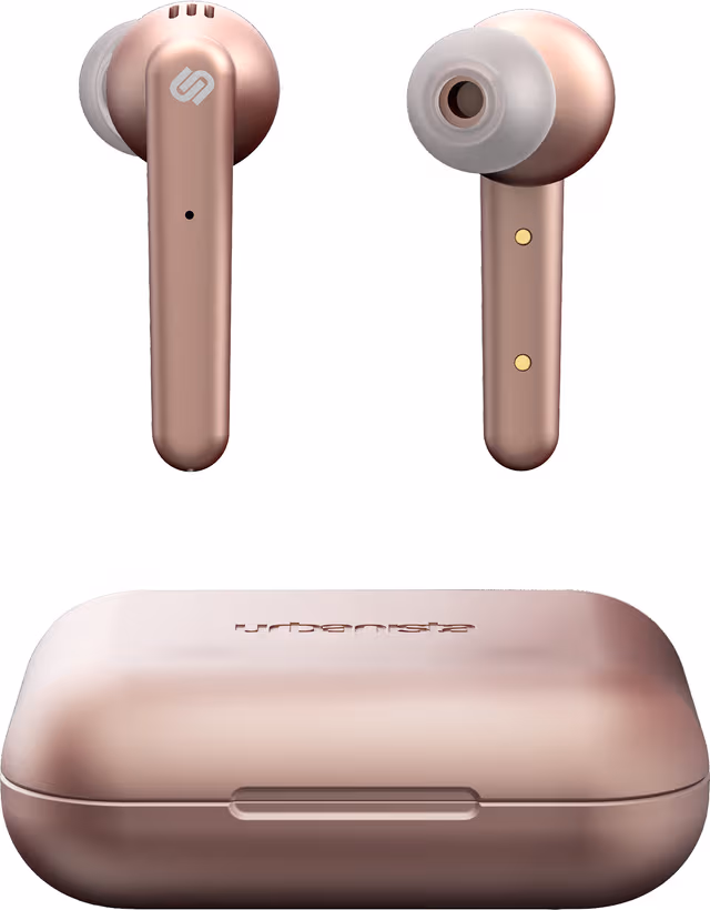 Urbanista Paris helt trådløse in-ear hodetelefoner (roségull)