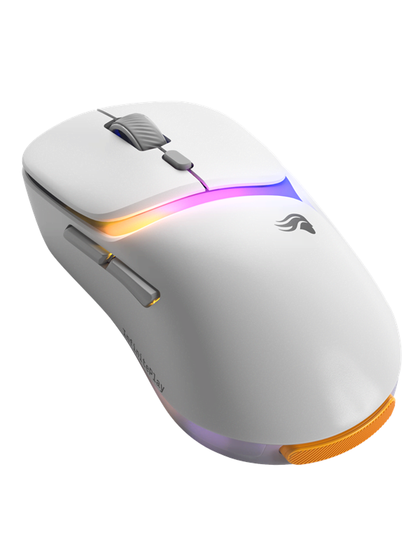 Glorious Model D3 Wireless White - Gaming mus - Optisk - 6 - Hvit