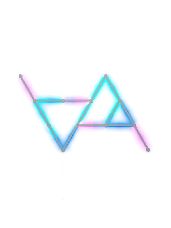 Nanoleaf Lines - Startpakke (15 lyslinjer)