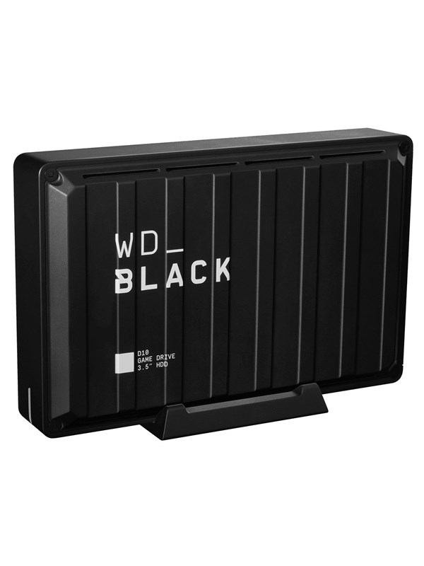 WD BLACK D10 Game Drive for Xbox One - Ekstern Harddisk - 12TB - Svart