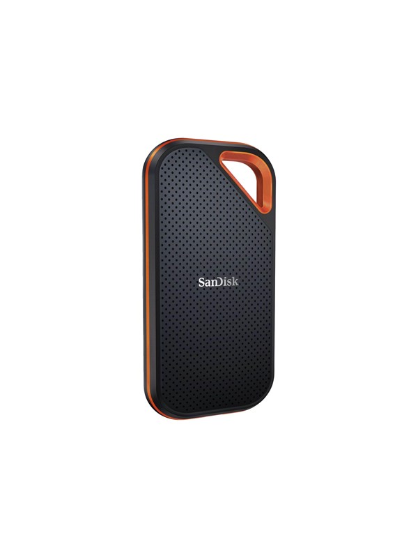 SANDISK Extreme PRO Portable V2 SSD - 2TB - Svart - Ekstern SSD - USB 3.2 Gen 2x2
