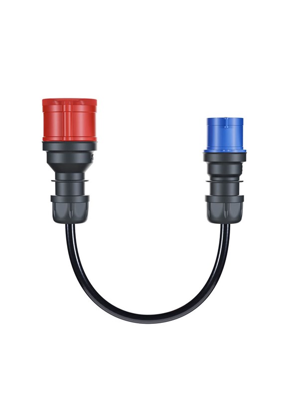 go-e Gemini flex 11 kW adapter CEE blue 16 A
