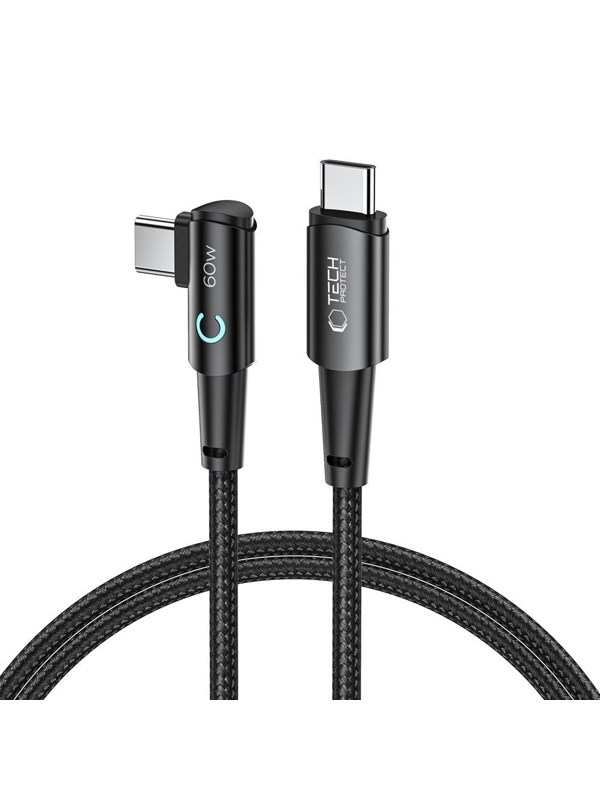 Tech-Protect  UltraBoost L USB-C / USB-C 60W 6A 1m Cable - Grey