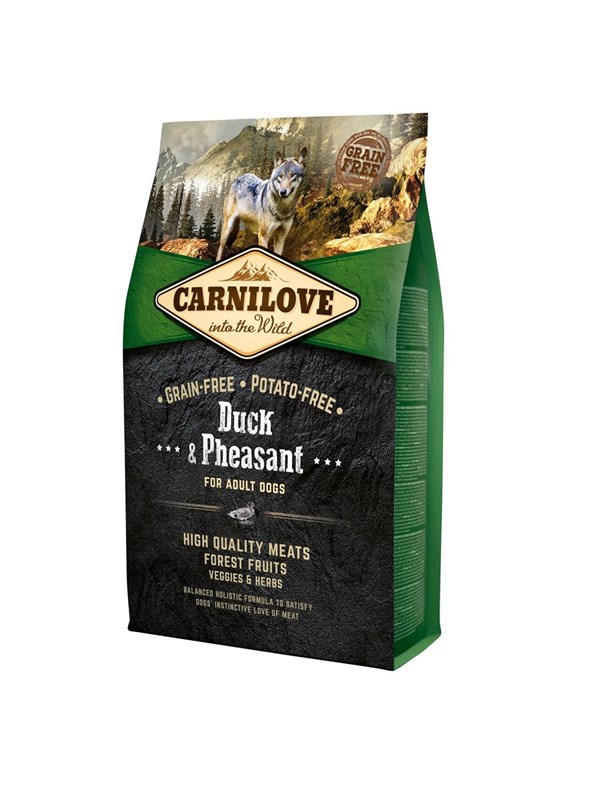 Carnilove Duck & Pheasant For Adult Dog 4kg