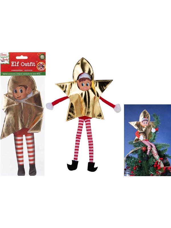 Elves Behavin' Badley Elf Star Outfit