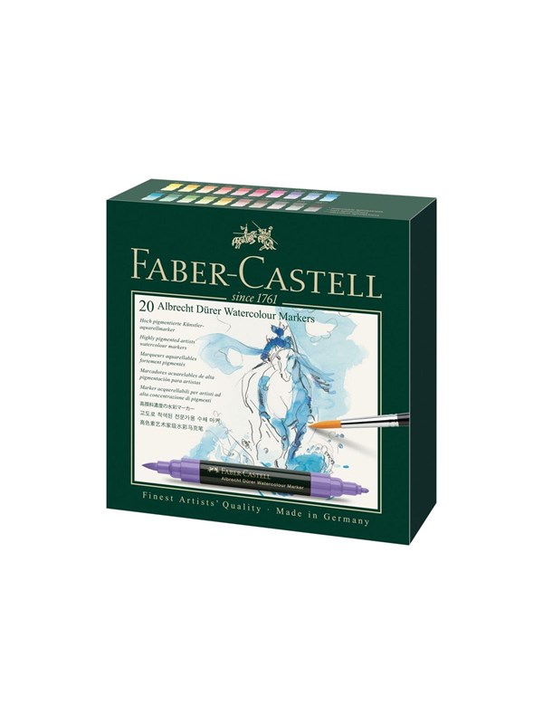 Faber-Castell Albrecht Dürer - Watercolour Marker (20 pcs)