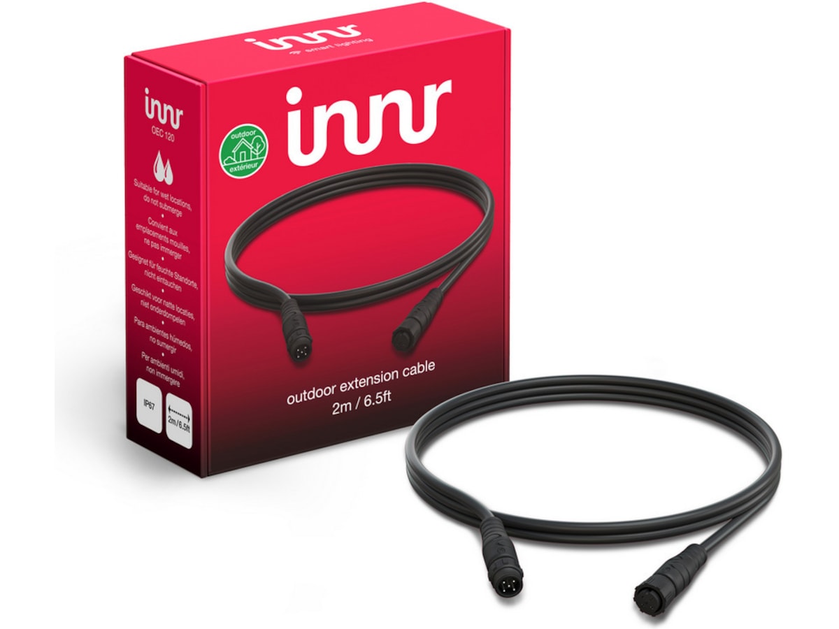 Innr smart utendørs skjøteledning - 2m