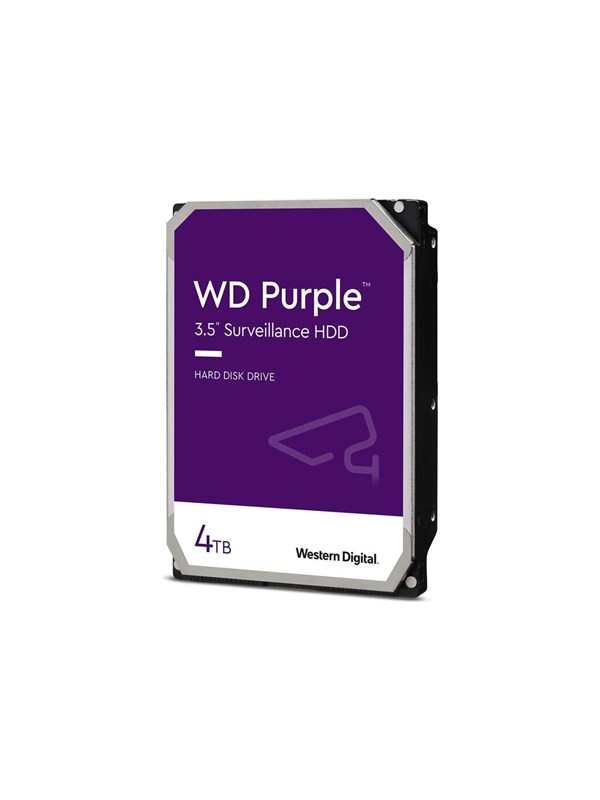 WD Purple - 4TB - Harddisk - WD43PURZ - SATA-600 - 3.5"