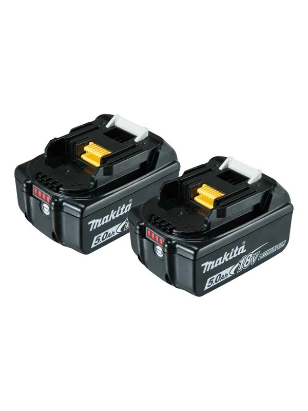 Makita 18v Battery bl1850 5.0ah li-ion 2 stk.