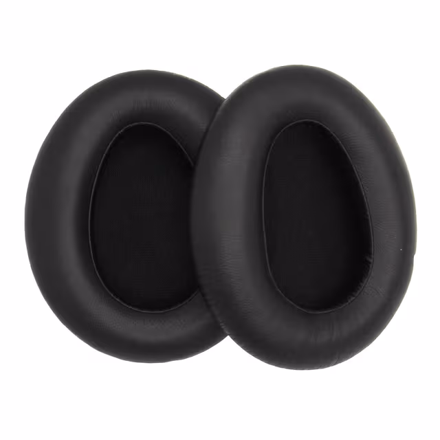Øreputer som er kompatible med Sony MDR-10RBT svart imitert skinn