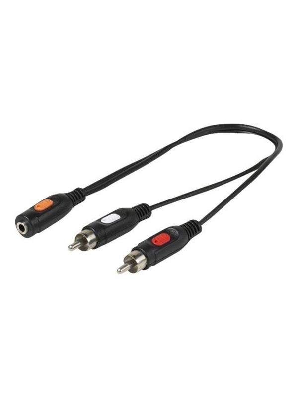 Vivanco 46/05 01 - audio cable - 20 cm
