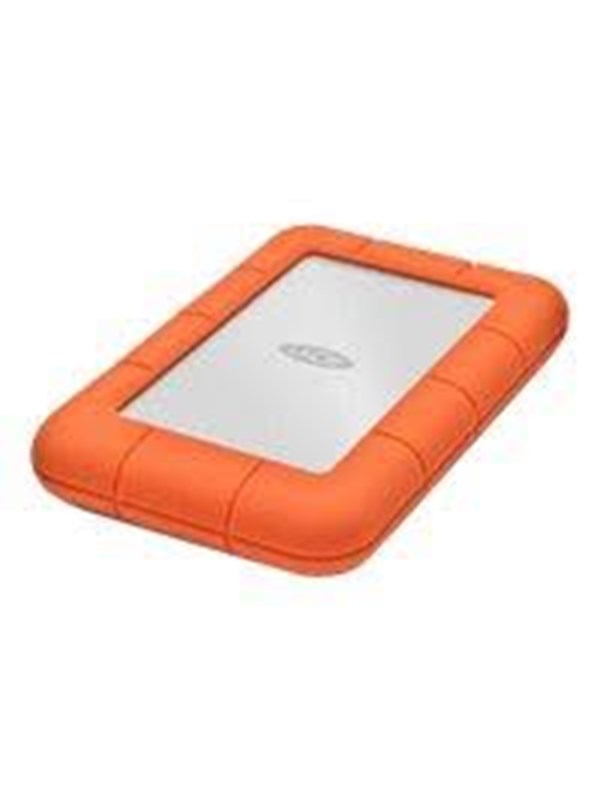 LaCie Rugged Mini - Ekstern Harddisk - 1TB - Oransje