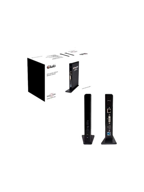 Club 3D Club3D SenseVision USB 3.0 Dual Display Docking Station