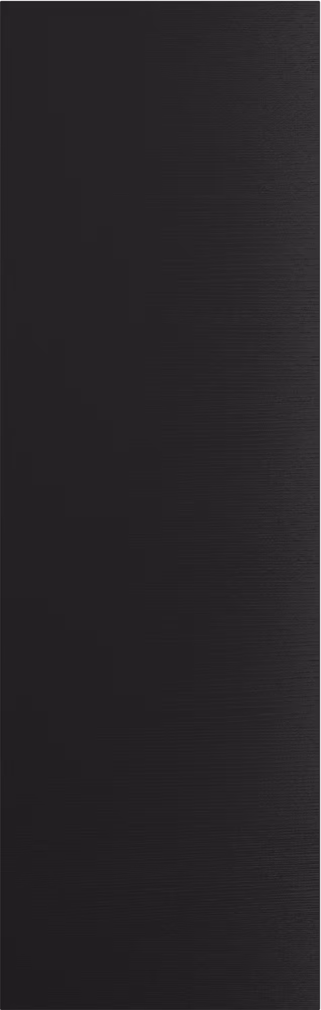 Epoq dør til kjøkken 40X125 Edge Black Ash