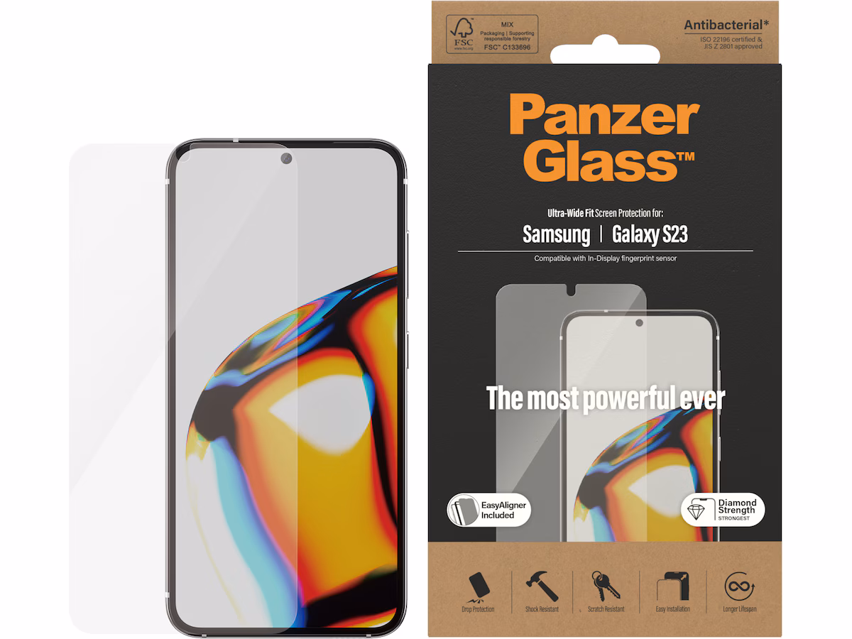 Panzerglass Galaxy S23 Skjermbeskytter