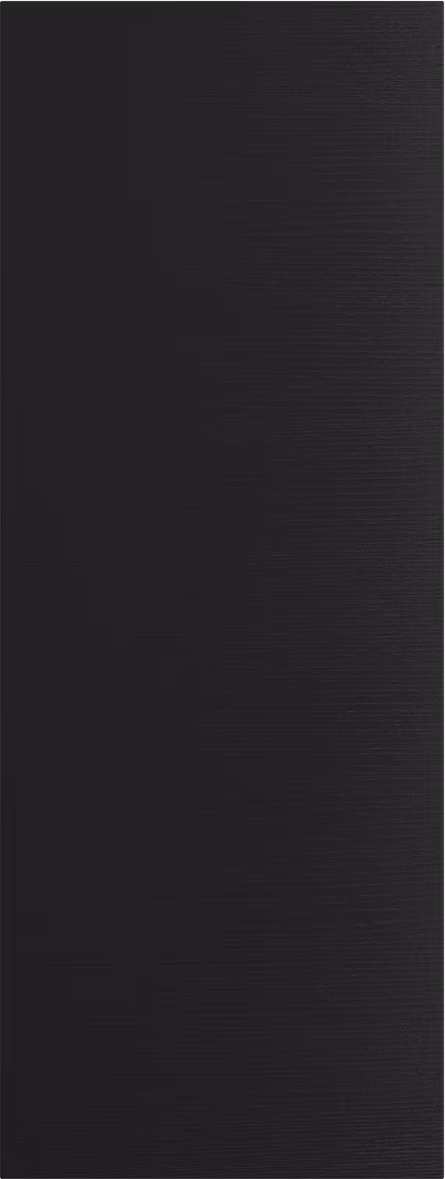 Epoq dør til kjøkken 45X92 Edge Black Ash