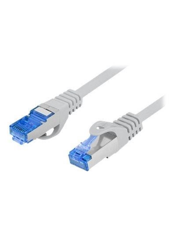 Lanberg patch cable - 1 m - grey RAL 7035 - Blå - 1meter