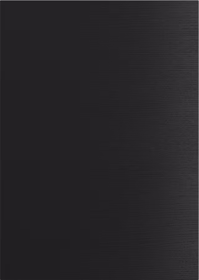 Epoq dør til kjøkken 50X70 Edge Black Ash