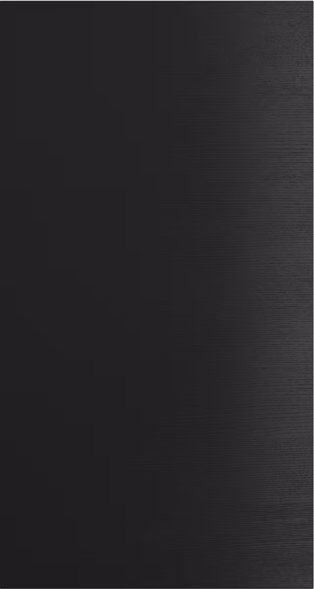 Epoq dør til kjøkken 60X112 Edge Black Ash