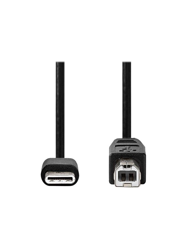 Nedis - USB-C cable - 24 pin USB-C to USB Type B - 2 m