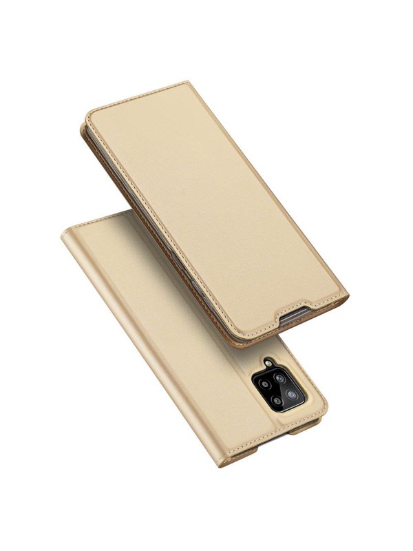 Dux Ducis Skin Pro Holster Case Flip Cover Samsung Galaxy A42 5G Gold