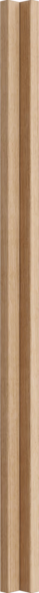 Epoq Edge hjørnefront til kjøkken 5x70  (naturlig eik)