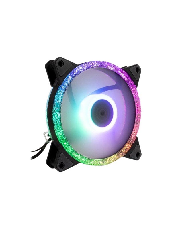 Inter-Tech Argus RS-071 RGB - Kabinettvifte - 120mm - Svart