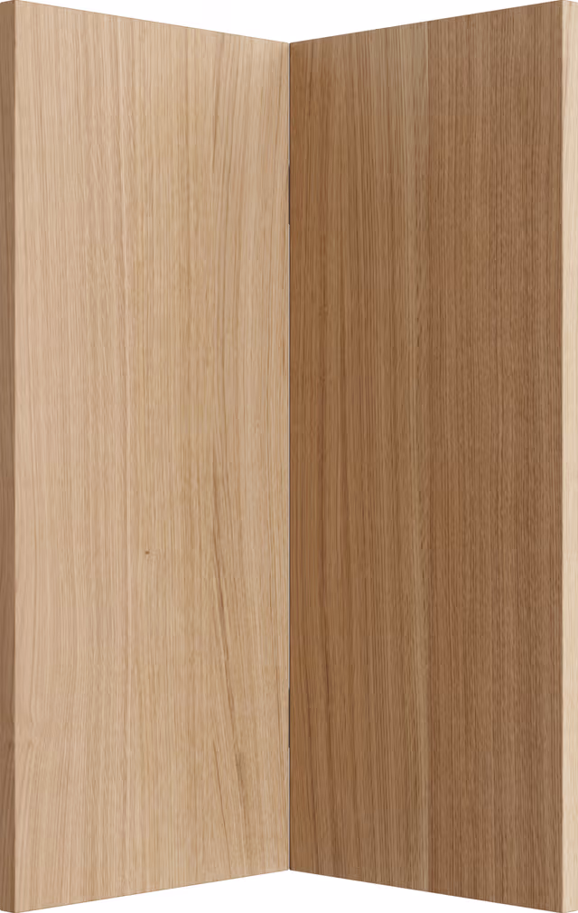 Epoq Edge kjøkkendør til benkehjørneskap til kjøkken 70 (naturlig eik)