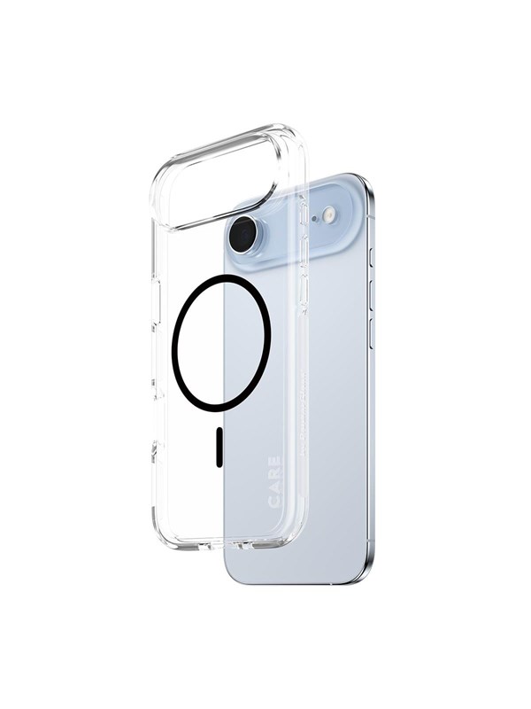 CARE by PanzerGlass Flagship Case Transparent Urban Explorer w. Black MagSafe iPhone Air