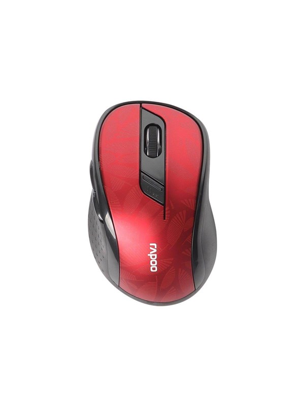RAPOO M500 Silent - Mus - Optisk - 6 - Rød