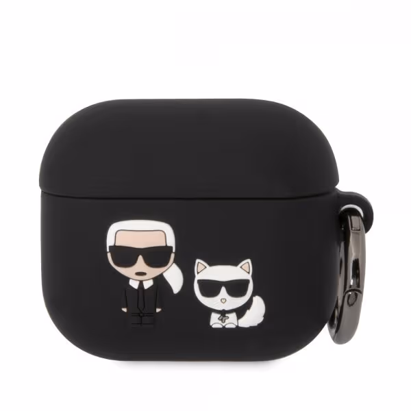 Karl Lagerfeld AirPods 3 Deksel 3D Logo Svart
