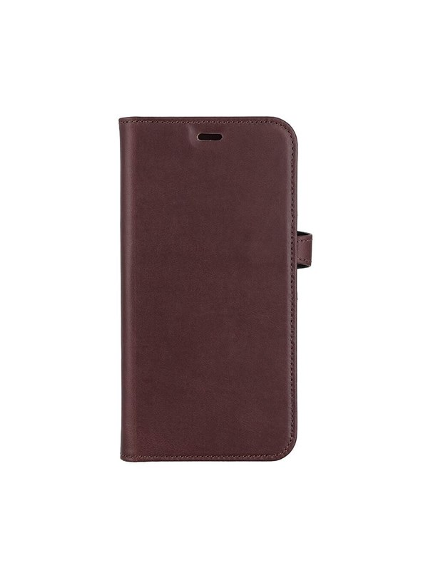 Buffalo Wallet Case 2-i-1 3 Card Brown - iPhone 14 Plus
