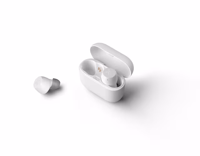 Edifier True Wireless Earbuds X3 Innebygd mikrofon, Bluetooth 5.0 aptX, hvit